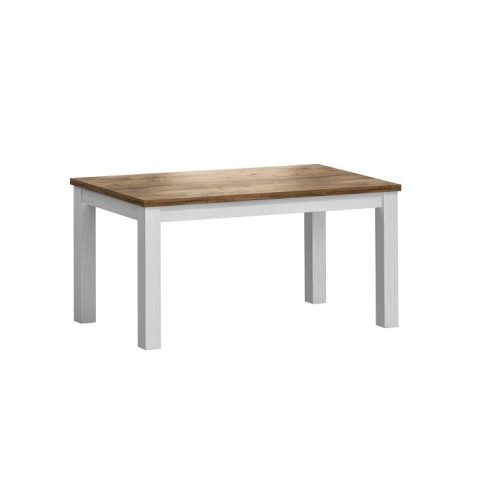 PROVANCE Asztal STD, nyitható, sosna andersen/tölgy lefkas, 160-203x90 cm