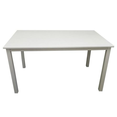 ASTRO Étkezőasztal, fehér, 135x80 cm, NEW