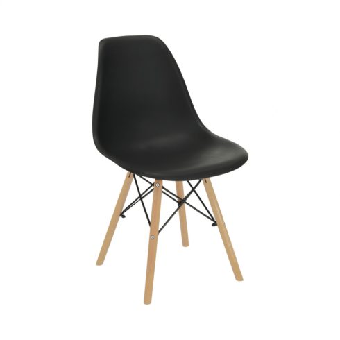 NEW Modern szék, bükk+ fekete, CINKLA3
