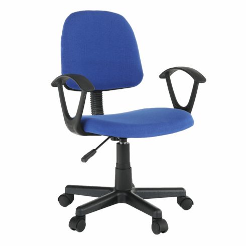 TAMSON Irodai szék, kék/fekete