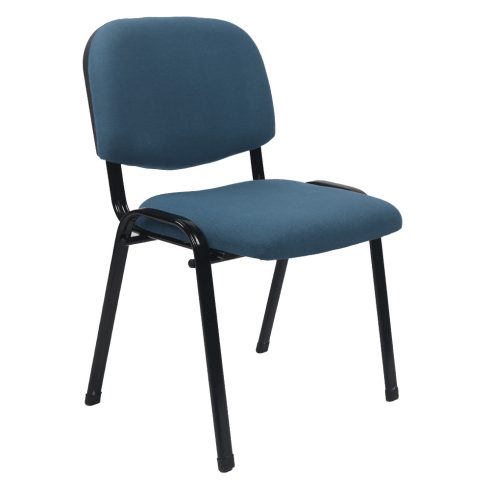 ISO Irodai szék, sötétkék, 2 NEW