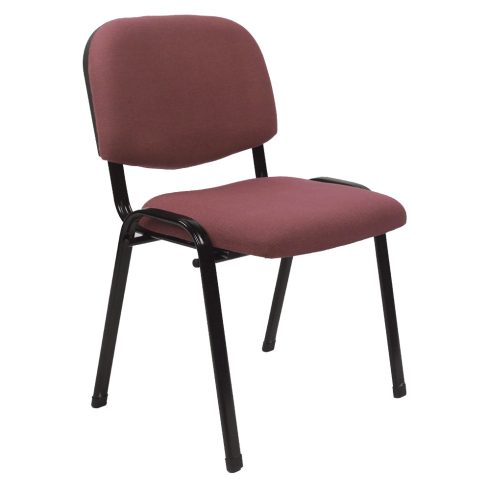 ISO Irodai szék, vörösesbarna, 2 NEW