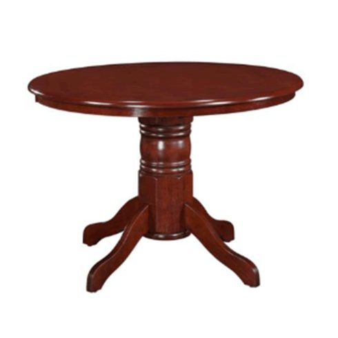 TABLOS Étkezőasztal, kerek, gesztenye, átmérő 106 cm