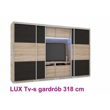 Lux Tv-s gardrób 318 cm