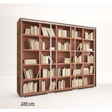 Italy Style 239 cm-es tolóajtós gardrób (Italy-20)