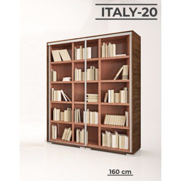 Italy Style 160 cm-es tolóajtós gardrób (Italy-20)