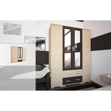 Nápoly 160cm-es gardrób