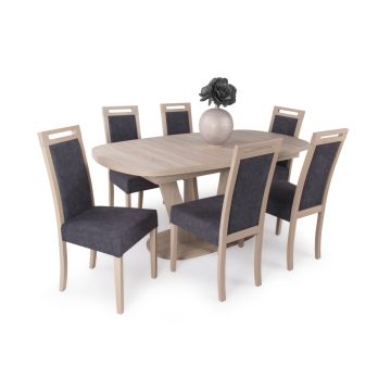 Max asztal + 6 db Jázmin szék