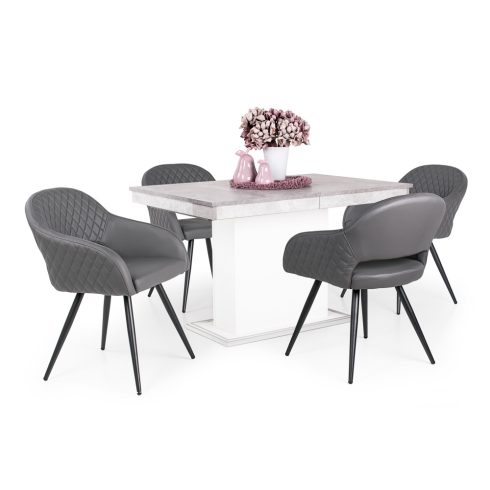 Flóra asztal + 4 db Cristal szék