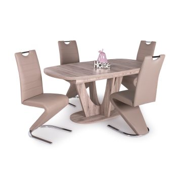 Max asztal + 4 db Lord szék