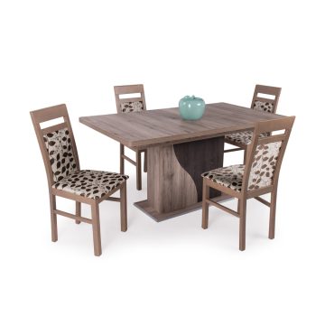 Aliz asztal + 4 db Léna szék