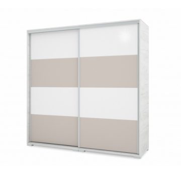 Bond magasfényű gardróbszekrény 200 cm