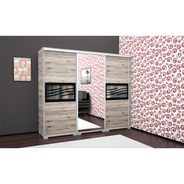 Bangkok tolóajtós gardrób 239 cm