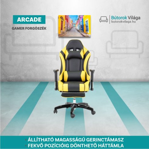 Arcade gamer forgószék