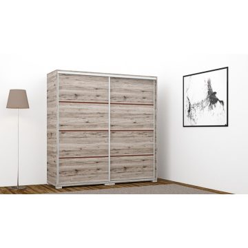 Borneo gardróbszekrény 200 cm