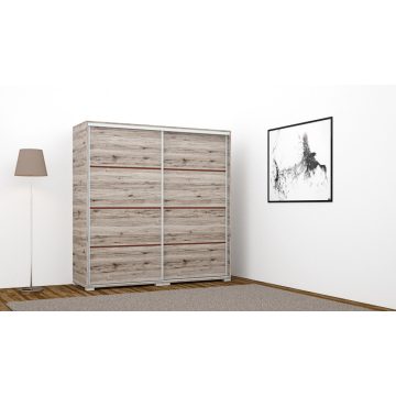 Borneo gardróbszekrény 180 cm