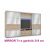 Mirror Tv-s gardrób 318 cm