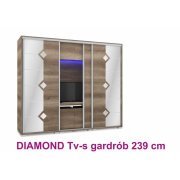 Diamond Tv-s gardrób 239 cm