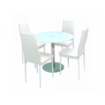 Nina asztal - Geri székkel