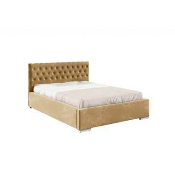 TYP06 ágyrácsos ágy 140 cm bézs Fresh 3