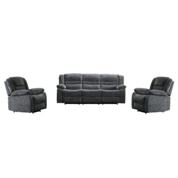 RECLINER 3+1+1 garnitúra 3+1+1 garnitúra szürke