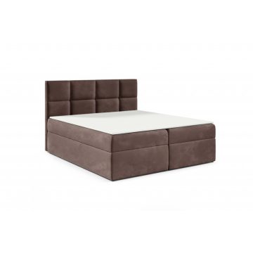 TYP57 boxspring ágy 160 cm sötétbarna Trinity 8