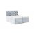 TYP58 boxspring ágy 160 cm világoskék Fresh 33