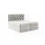 TYP58 boxspring ágy 140 cm világos bézsesszürke Fresh 2
