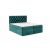 TYP58 boxspring ágy 160 cm türkiz zöld Fresh 30