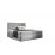 ST6 boxspring ágy 160cm világosszürke Riviera 91