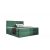 ST6 boxspring ágy 140cm zöld Riviera 38