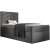 ST7 boxspring ágy 100cm sötétszürke Riviera 95