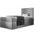 ST7 boxspring ágy 80cm világosszürke Riviera 91