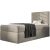 ST7 boxspring ágy 70cm világosbézs Riviera 21