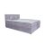 ARAMIS boxspring ágy 180 cm középszürke Country 17