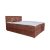 ARAMIS boxspring ágy 180 cm barna Country 07