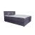 ARAMIS boxspring ágy 180 cm sötétszürke Country 15