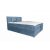 ATOS boxspring ágy 160 cm világoskék Country 19