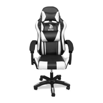   Warrior gamer szék, forgószék fehér (GAMER-BASIC-1-WHITE)