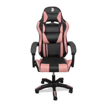   Warrior gamer szék, forgószék fekete-rózsaszín (GAMER-BASIC-1-BLACK-PINK)