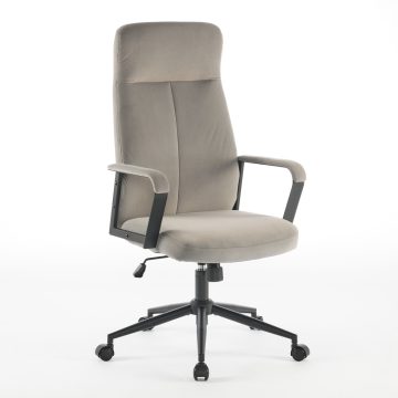   Főnöki irodai szék, forgószék világosszürke (RT5653-LIGHT GREY)