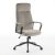 Főnöki irodai szék, forgószék világosszürke (RT5653-LIGHT GREY)