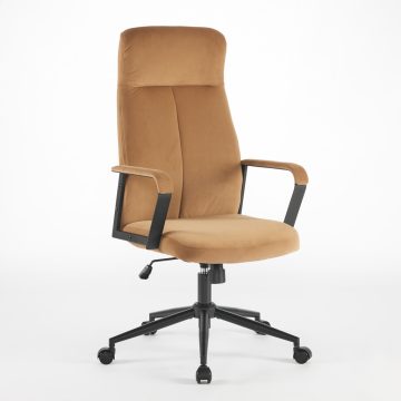   Főnöki irodai szék, forgószék világosbarna (RT5653-LIGHT BROWN)
